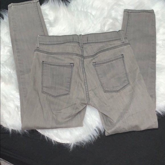 Free People Grey Denim Jeans 👽 - Picture 4 of 7